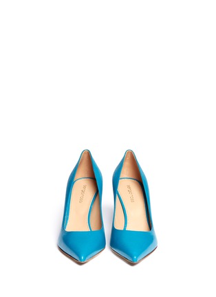 Figure View - Click To Enlarge - SERGIO ROSSI - Godiva textured leather pumps