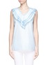 Main View - Click To Enlarge - CHLOÉ - Ruffle tier cotton top