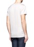 Back View - Click To Enlarge - ACNE STUDIOS - Texture print cotton T-shirt