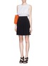 Figure View - Click To Enlarge - ALEXANDER MCQUEEN - Large pocket sleeveless layer top