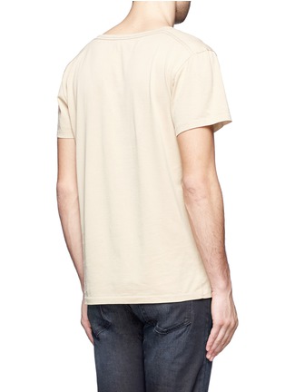 Back View - Click To Enlarge - ACNE STUDIOS - Scoop-neck cotton T-shirt