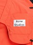 Detail View - Click To Enlarge - ACNE STUDIOS - Shirt collar Mackintosh coat