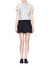 Figure View - Click To Enlarge - ALICE & OLIVIA - 'Sibel' flare skirt 