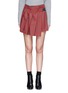Main View - Click To Enlarge - TOPSHOP - Tartan plaid pleated mini wrap skirt