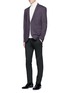 Figure View - Click To Enlarge - TOPMAN - Stretch jersey blazer