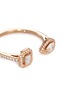 Detail View - Click To Enlarge - MESSIKA - 'My Twin' diamond 18k rose gold ring