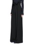 Front View - Click To Enlarge - THE ROW - 'Roy' paperbag waist virgin wool wide leg pants