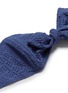 Detail View - Click To Enlarge - LISA MARIE FERNANDEZ - 'Poppy' geometric seersucker knotted bandeau set