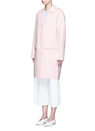 Front View - Click To Enlarge - MS MIN - Notched lapel wool coat