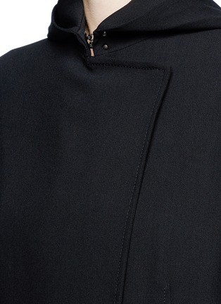 Detail View - Click To Enlarge - ACNE STUDIOS - 'Lila' hooded wool coat
