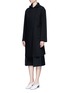 Front View - Click To Enlarge - ACNE STUDIOS - 'Lila' hooded wool coat
