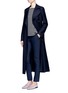 Figure View - Click To Enlarge - THE ROW - 'Frenton' belted cotton trench coat