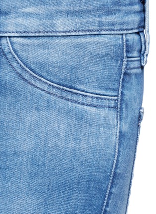 Detail View - Click To Enlarge - DENHAM - 'Farrah' flared active denim pants
