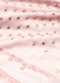 Detail View - Click To Enlarge - VALENTINO GARAVANI - Metallic star fil coupé wool blend scarf