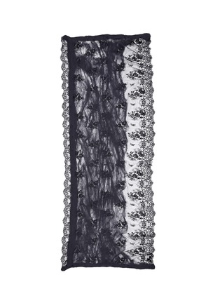 Main View - Click To Enlarge - FRANCO FERRARI - 'Corinna' cashmere-silk lace scarf