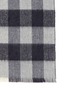 Detail View - Click To Enlarge - FRANCO FERRARI - 'Zuma' fringed check wool scarf