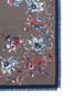 Detail View - Click To Enlarge - FRANCO FERRARI - Contrast flower print silk twill scarf