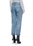 Back View - Click To Enlarge - CURRENT/ELLIOTT - 'The Boyfriend' straight leg cropped jeans