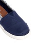 Detail View - Click To Enlarge - 90175 - Youth Bimini anchor print canvas kids slip-ons