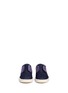 Figure View - Click To Enlarge - 90175 - Tiny Paseo geometric contrast denim toddler slip-ons