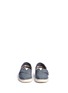 Figure View - Click To Enlarge - 90175 - Tiny Bimini chambray toddler slip-ons