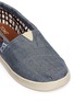 Detail View - Click To Enlarge - 90175 - Youth Bimini chambray kids slip-ons