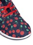 Detail View - Click To Enlarge - 90175 - Youth Del Rey cherry print denim kid sneakers