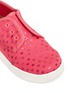 Detail View - Click To Enlarge - 90175 - Tiny Paseo heart print canvas toddler slip-ons