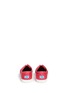 Back View - Click To Enlarge - 90175 - Tiny Paseo heart print canvas toddler slip-ons