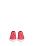 Figure View - Click To Enlarge - 90175 - Tiny Paseo heart print canvas toddler slip-ons