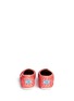 Back View - Click To Enlarge - 90175 - Youth Classic glitter crochet kids slip-ons