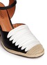 Detail View - Click To Enlarge - 10 CROSBY DEREK LAM - 'Sasha' strappy ribbon leather espadrille sandals