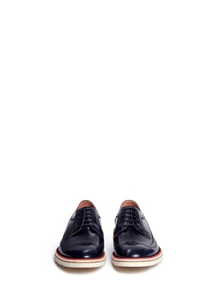 Front View - Click To Enlarge - PAUL SMITH - 'Grand' smooth leather Derbies
