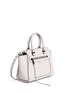 Front View - Click To Enlarge - REBECCA MINKOFF - 'Avery' mini saffiano leather tote bag
