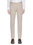 Main View - Click To Enlarge - INCOTEX - Slim fit cotton twill chinos