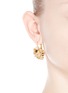 Figure View - Click To Enlarge - KENNETH JAY LANE - Crystal pavé flower bug drop earrings