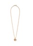 Main View - Click To Enlarge - KENNETH JAY LANE - Crystal pavé flower bug pendant necklace