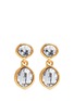 Main View - Click To Enlarge - KENNETH JAY LANE - Faceted crystal drop earrings