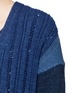 Detail View - Click To Enlarge - DIANE VON FURSTENBERG - 'Jackson' mix patchwork open front cardigan