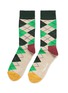 Main View - Click To Enlarge - HAPPY SOCKS - Argyle socks