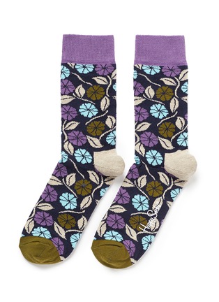 Main View - Click To Enlarge - HAPPY SOCKS - Desert flower socks