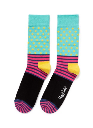 Main View - Click To Enlarge - HAPPY SOCKS - Stripe Dot socks