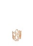 Main View - Click To Enlarge - REPOSSI - 'White Noise' diamond 18k rose gold ring