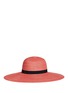 Figure View - Click To Enlarge - MAISON MICHEL - 'Blanche' bio dye hemp straw sun hat