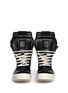 Figure View - Click To Enlarge - RICK OWENS  - 'Geobasket' high top leather sneakers