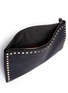 Detail View - Click To Enlarge - VALENTINO GARAVANI - Rockstud small leather clutch