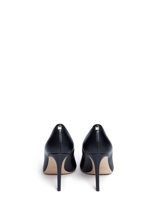 Back View - Click To Enlarge - VALENTINO GARAVANI - Point-toe leather pumps