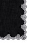 Detail View - Click To Enlarge - VALENTINO GARAVANI - Lace-border wool scarf