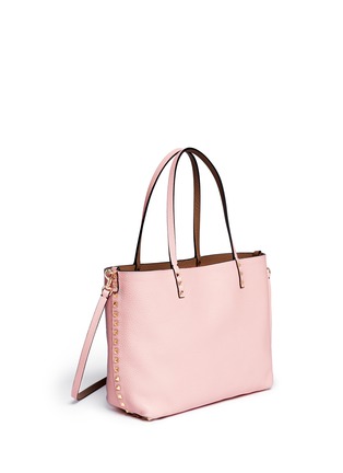 Detail View - Click To Enlarge - VALENTINO GARAVANI - 'Rockstud' small reversible leather tote