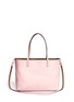 Back View - Click To Enlarge - VALENTINO GARAVANI - 'Rockstud' small reversible leather tote